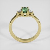 1.11 Ct. Bi Color Sapphire Ring, 18K Yellow Gold 3