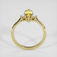 1.33 Ct. Yellow Sapphire Ring, 18K Yellow Gold 3