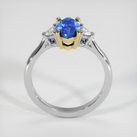 2.07 Ct. Sapphire Ring, 14K Yellow & White 3