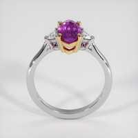 1.81 Ct. Sapphire Ring, 18K Yellow & White 3
