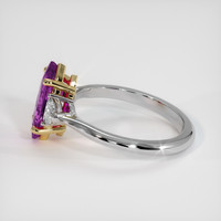 1.81 Ct. Sapphire Ring, 18K Yellow & White 4