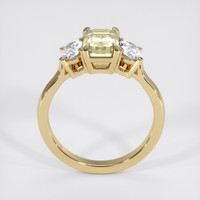 2.42 Ct. Yellow Sapphire Ring, 10K Yellow Gold 3