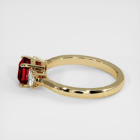 1.65 Ct. Ruby Ring, 14K Yellow Gold 4