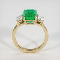 4.83 Ct. Emerald Ring, 18K Yellow Gold 3