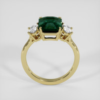 5.06 Ct. Green Sapphire Ring, 18K Yellow Gold 3
