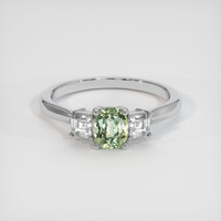 0.85 Ct. Sapphire Ring, Platinum 950 1