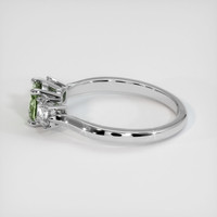0.85 Ct. Sapphire Ring, Platinum 950 4
