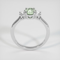 0.99 Ct. Sapphire Ring, 14K White Gold 3