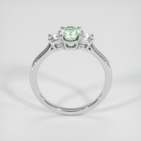 0.99 Ct. Sapphire Ring, 18K White Gold 3