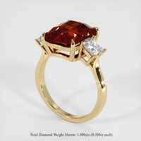 7.18 Ct. Gemstone Ring, 18K Yellow Gold 2