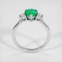 1.19 Ct. Emerald Ring, Platinum 950 3