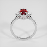 1.31 Ct. Ruby Ring, Platinum 950 3