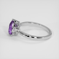 1.75 Ct. Purple Sapphire Ring, Platinum 950 4