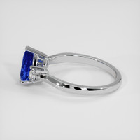 1.59 Ct. Blue Sapphire Ring, Platinum 950 4
