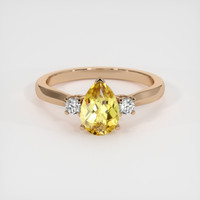 1.27 Ct. Gemstone Ring, 14K Rose Gold 1