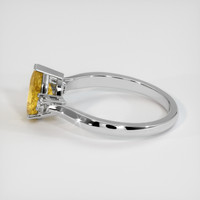 1.27 Ct. Gemstone Ring, 14K White Gold 4