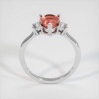 2.00 Ct. Sapphire Ring, 14K White Gold 3