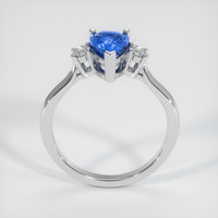 1.60 Ct. Blue Sapphire Ring, 18K White Gold 3