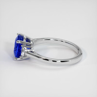 4.50 Ct. Sapphire Ring, 14K White Gold 4