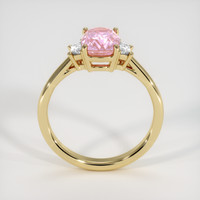 2.73 Ct. Pink Sapphire Ring, 10K Yellow Gold 3