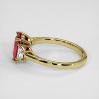 3.09 Ct. Ruby Ring, 14K Yellow Gold 4