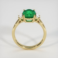 2.50 Ct. Emerald Ring, 18K Yellow Gold 3