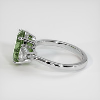 3.03 Ct. Sapphire Ring, 18K White Gold 4
