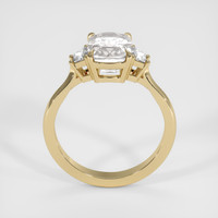 3.01 Ct. White Sapphire Ring, 14K Yellow Gold 3