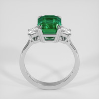 3.86 Ct. Emerald Ring, Platinum 950 3