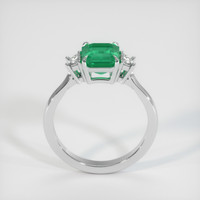 1.82 Ct. Emerald Ring, Platinum 950 3