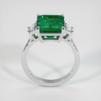 4.87 Ct. Emerald Ring, Platinum 950 3