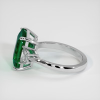 4.87 Ct. Emerald Ring, Platinum 950 4