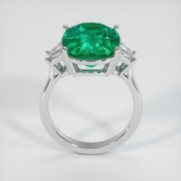 6.36 Ct. Emerald Ring, Platinum 950 3