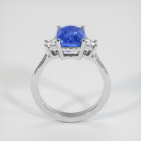 4.12 Ct. Sapphire Ring, 14K White Gold 3