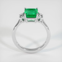 2.04 Ct. Emerald Ring, 18K White Gold 3