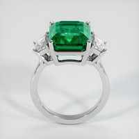 8.47 Ct. Emerald Ring, 18K White Gold 3