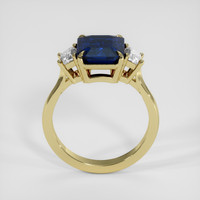 3.05 Ct. Blue Sapphire Ring, 14K Yellow Gold 3