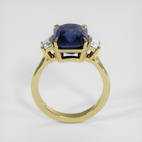 5.88 Ct. Blue Sapphire Ring, 14K Yellow Gold 3