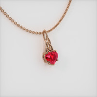 Ruby Pendant 1.04 Ct., 14K Rose Gold Preview