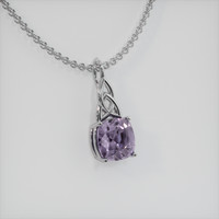 1.52 Ct. Gemstone Pendant, Platinum 950 2