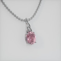 2.52 Ct. Gemstone Pendant, Platinum 950 2