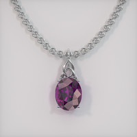 4.27 Ct. Gemstone Pendant, Platinum 950 1