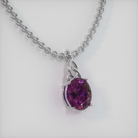 4.27 Ct. Gemstone Pendant, Platinum 950 2