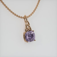 1.52 Ct. Gemstone Pendant, 14K Rose Gold 2