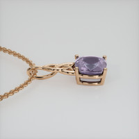 1.52 Ct. Gemstone Pendant, 14K Rose Gold 3