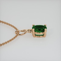 0.72 Ct. Gemstone Pendant, 14K Rose Gold 3