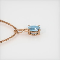 1.85 Ct. Gemstone Pendant, 14K Rose Gold 3