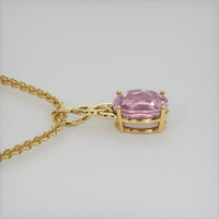 2.52 Ct. Gemstone Pendant, 14K Yellow Gold 3