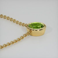 3.83 Ct. Gemstone Pendant, 14K Yellow Gold 3