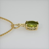 1.73 Ct. Gemstone Pendant, 14K Yellow Gold 3
